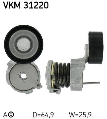 Polea tensora, correa auxiliar servicios SKF ref. VKM 31220